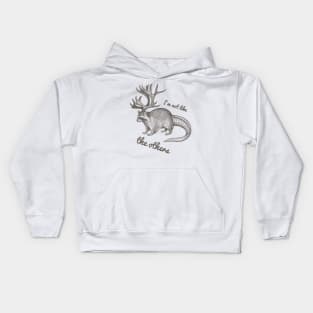 Unusual Deer Racoon Crocodile Animal Kids Hoodie